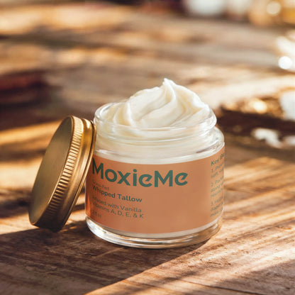 Whipped Grass-Fed Tallow Balm with Vanilla Bean