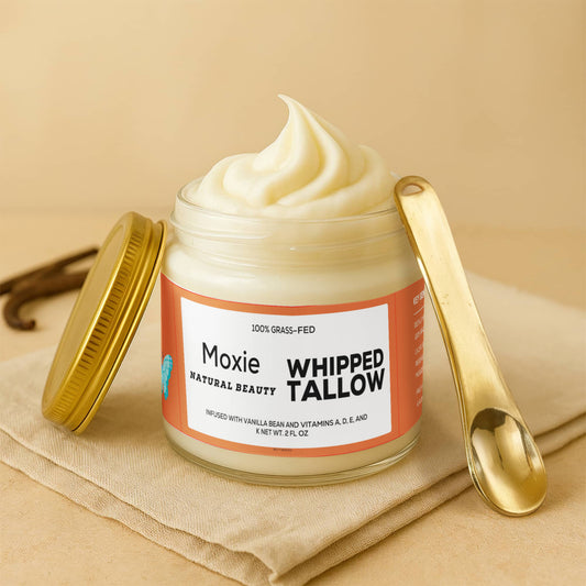 Whipped Grass-Fed Tallow Balm with Vanilla Bean