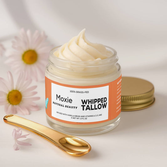 Whipped Grass-Fed Tallow Balm with Vanilla Bean